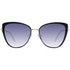 Guess Gf6141 01B Shiny Black Gradient Smoke Sunglasses